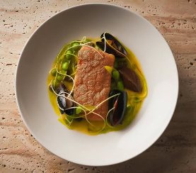 Potato Crusted Sea Bass